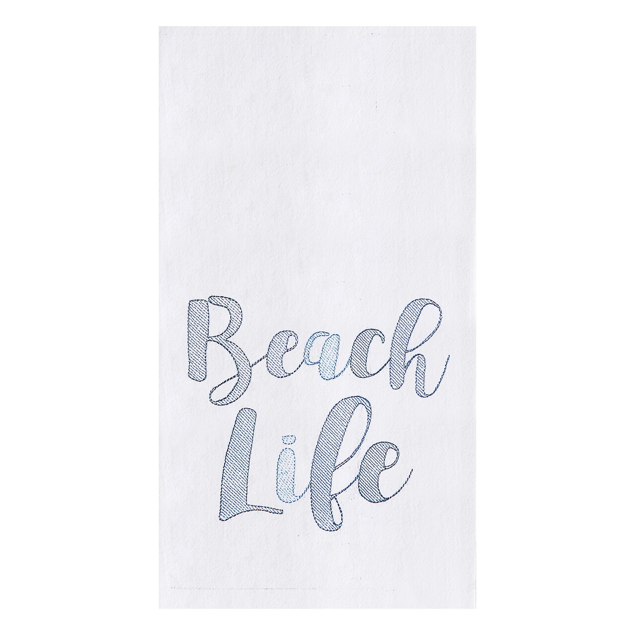 Beach Life Flour Sack Cotton Kitchen Towel